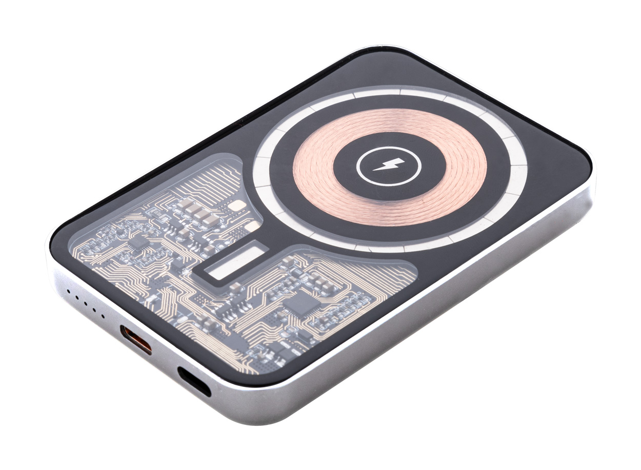 RaluSee power banka Stříbrná