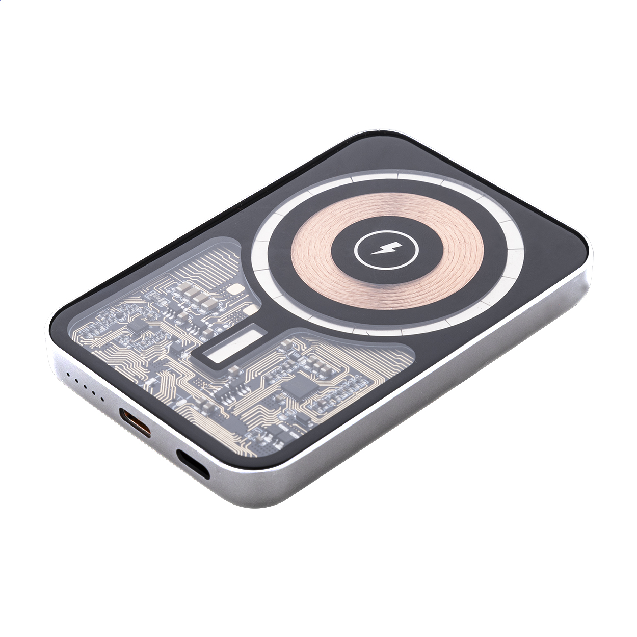 RaluSee power banka Stříbrná