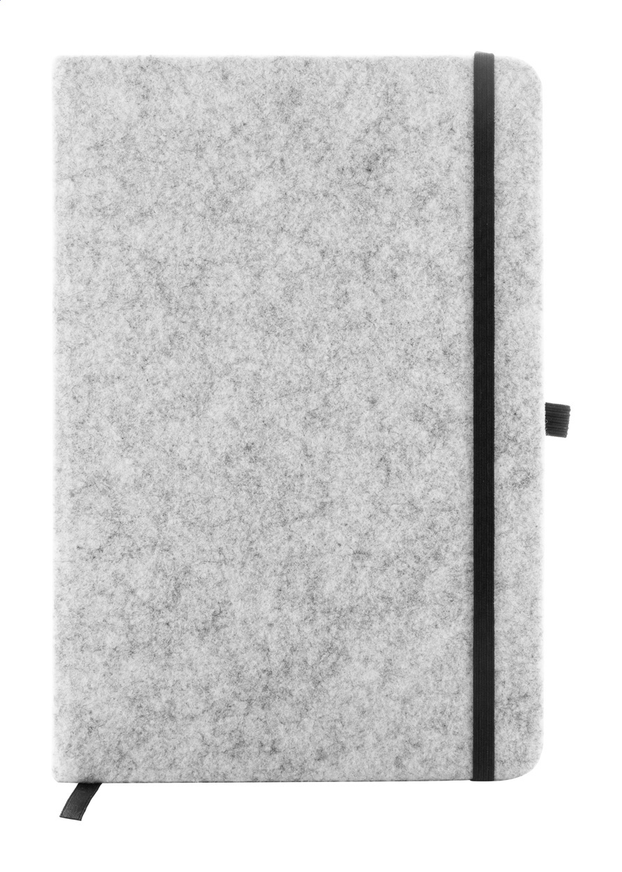 Refelt Note A5 RPET plstěný blok Šedá Refelt Note A5 RPET plstěný blok Šedá