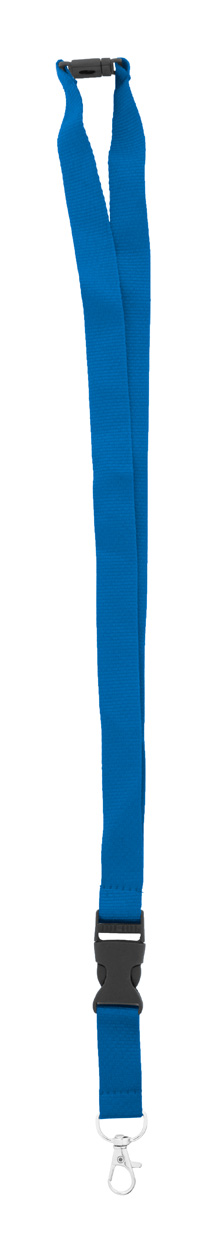 Revent Plus RPET lanyard Modrá Revent Plus RPET lanyard Modrá