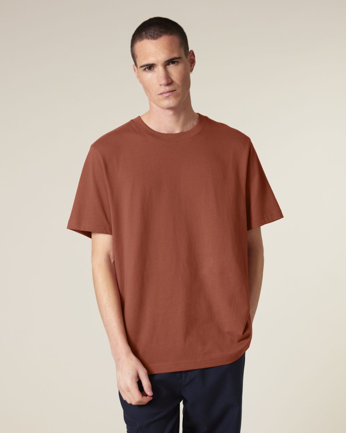 Pánské tričko Stanley & Stella Sparker 2.0 - heritage brown