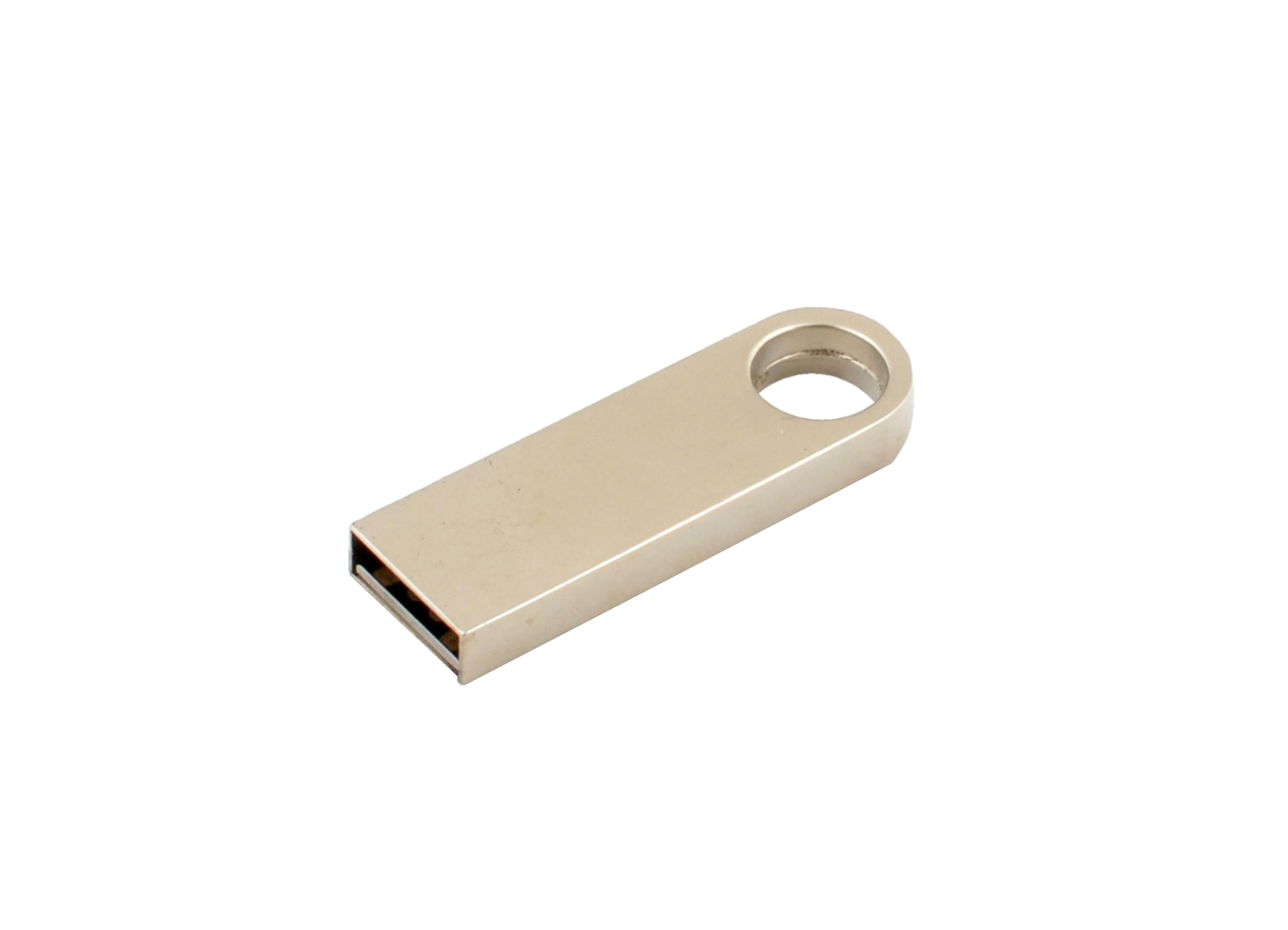Mini USB flash disk BOUTON USB 3.0 stříbrná