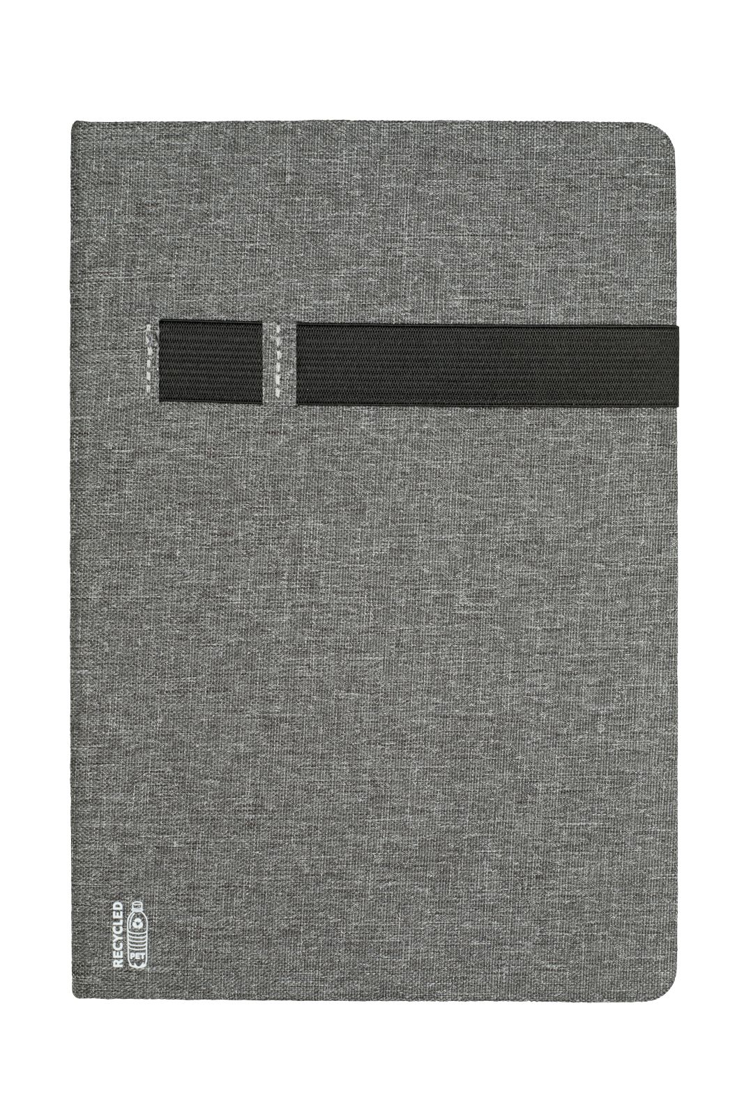 Zápisník z RPET materiálu RECETI A5 - černá Zápisník z RPET materiálu RECETI A5 - černá