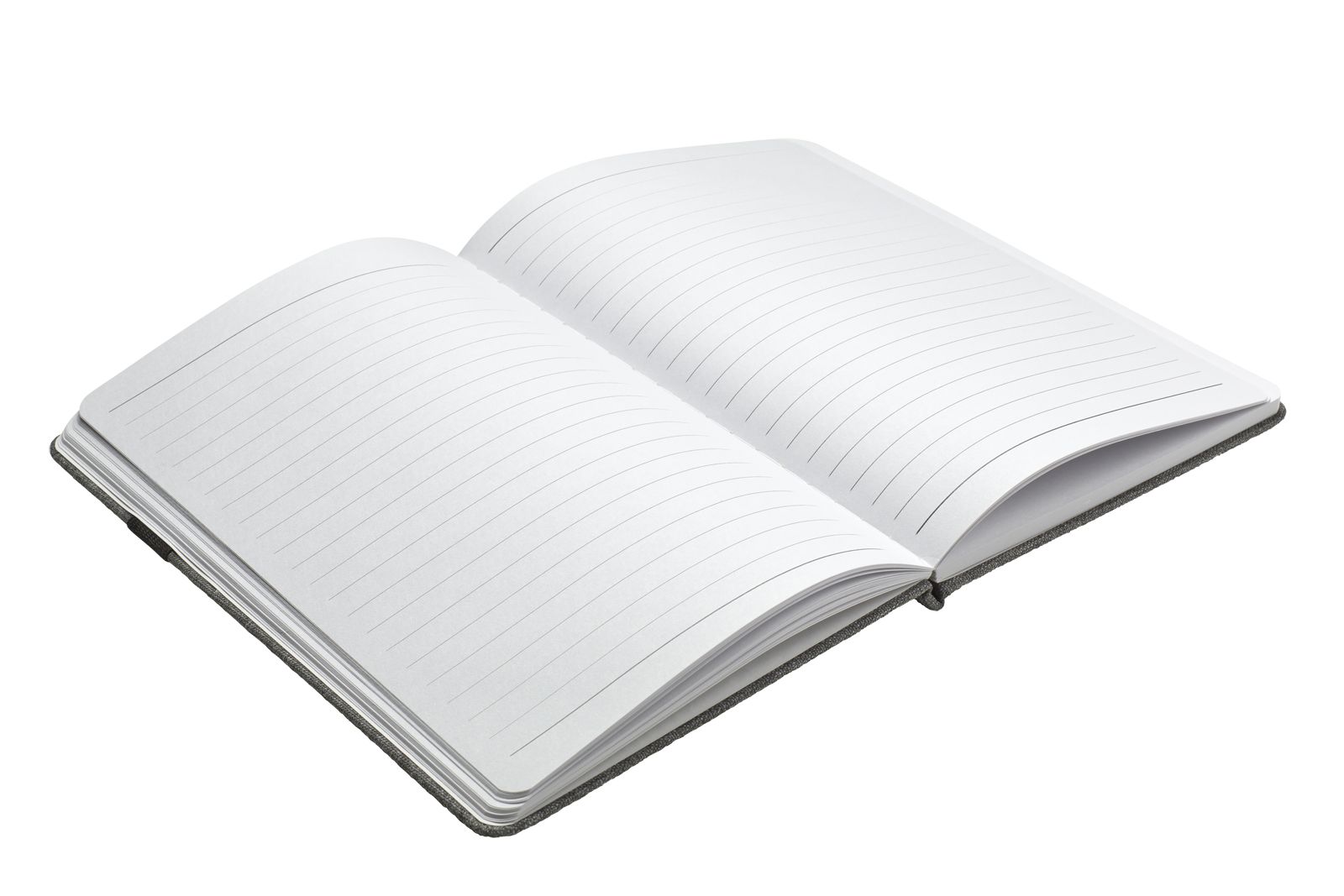 Zápisník z RPET materiálu RECETI A5 - černá Zápisník z RPET materiálu RECETI A5 - černá