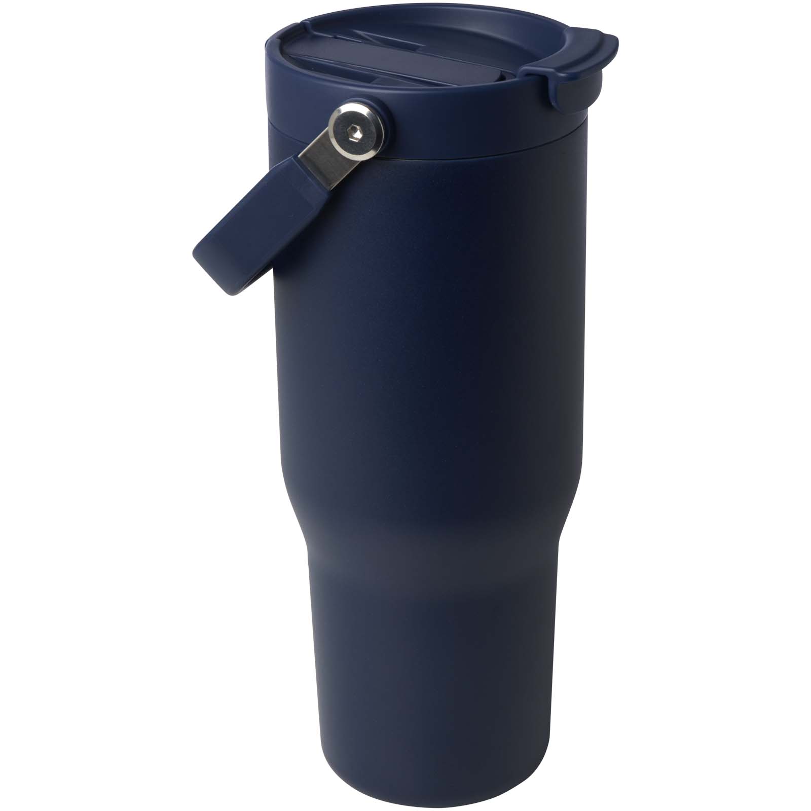 Termohrnek Unbranded Hrnek s vakuovou a měděnou izolací Bronx s objemem 900 ml z recyklované nerezové oceli s certifikací RCS s víčkem s dvojitou  Navy