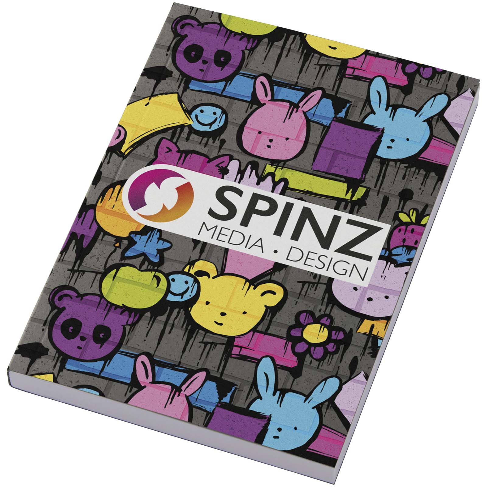 Zápisník Unbranded Poznámkový blok Novella Austen A6 s měkkou vazbou – 100 listů