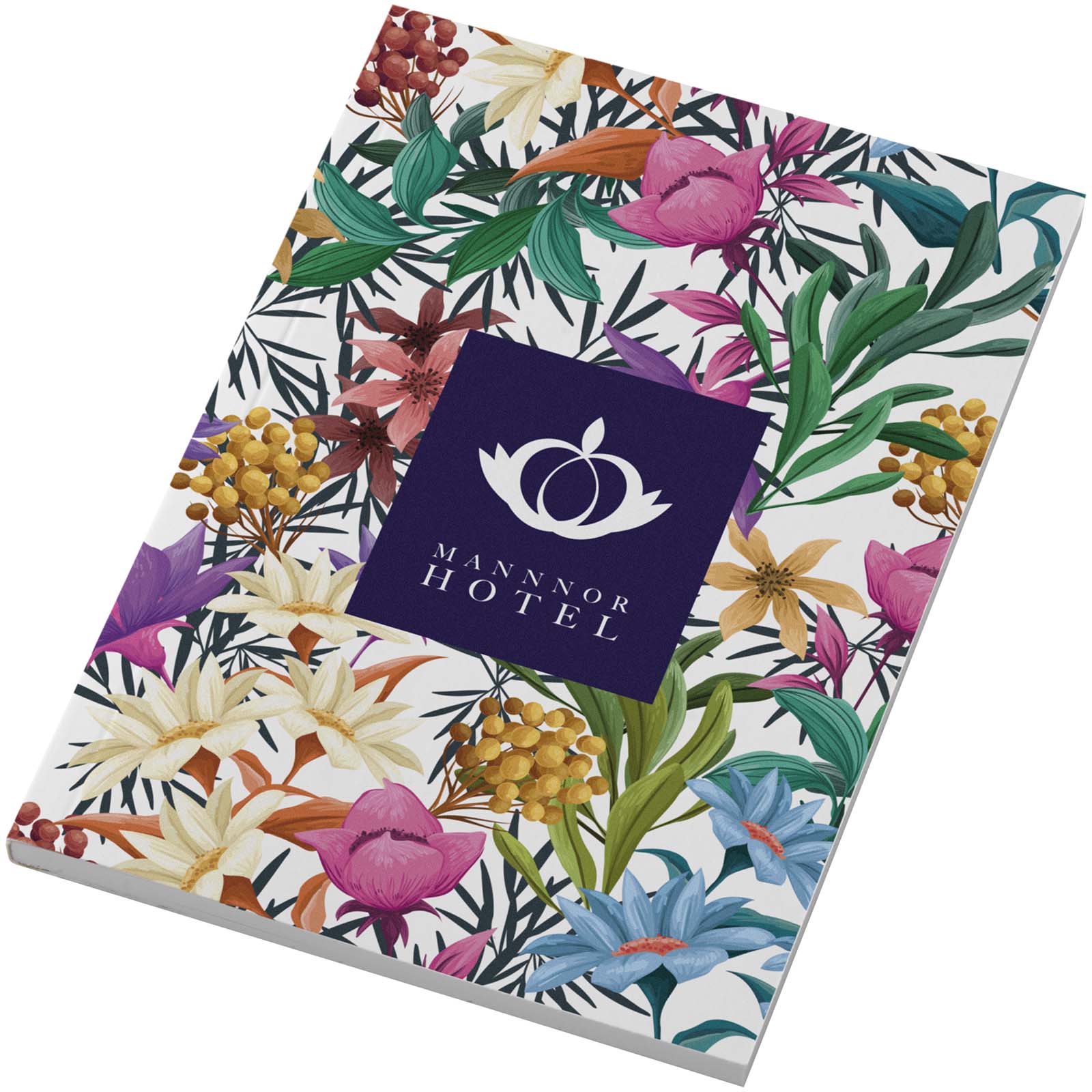 Zápisník Unbranded Poznámkový blok Novella Austen A6 s měkkou vazbou – 50 listů