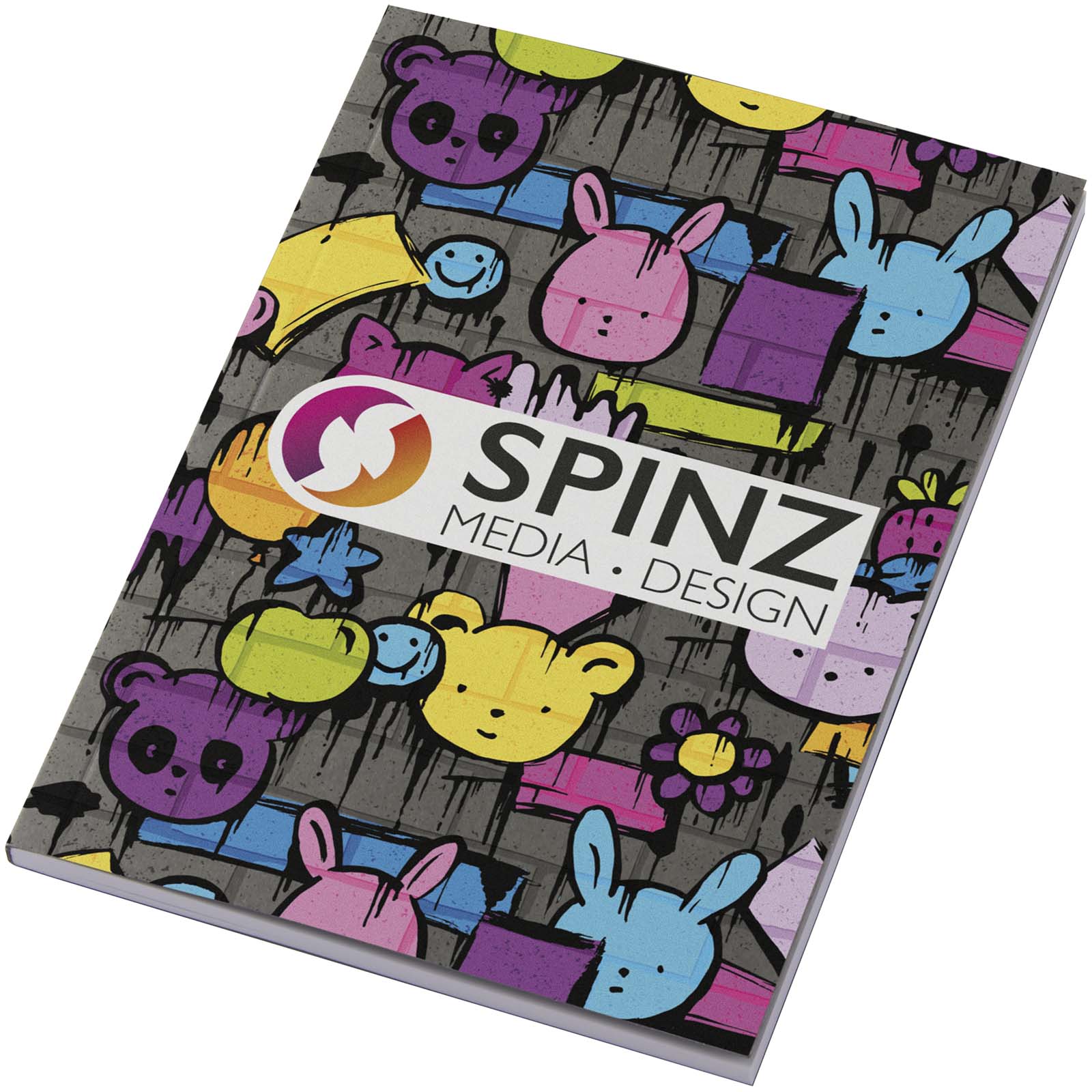 Zápisník Unbranded Poznámkový blok Novella Austen A6 s měkkou vazbou – 50 listů