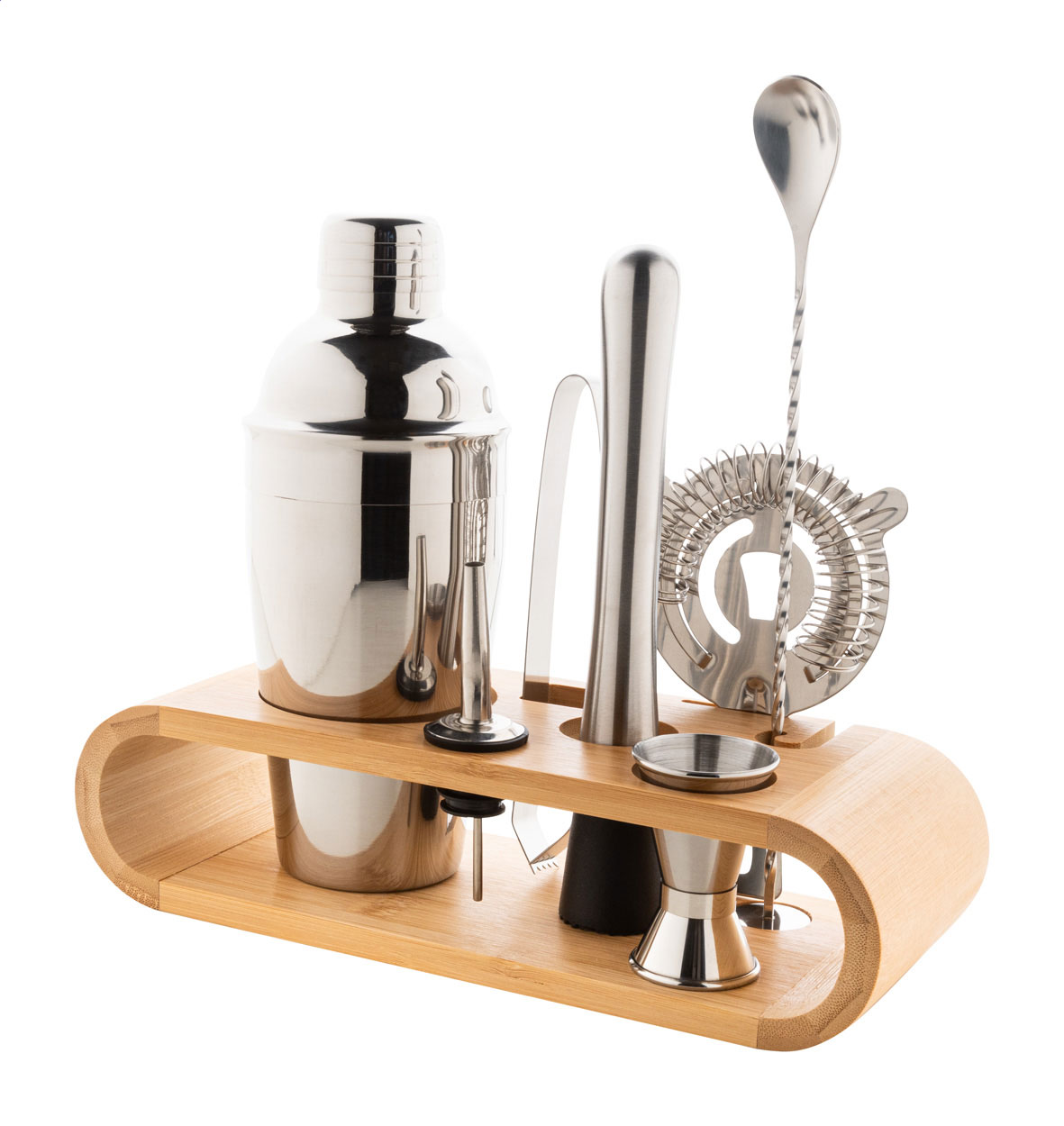 Paloma koktejlový set Stříbrná, Přírodní