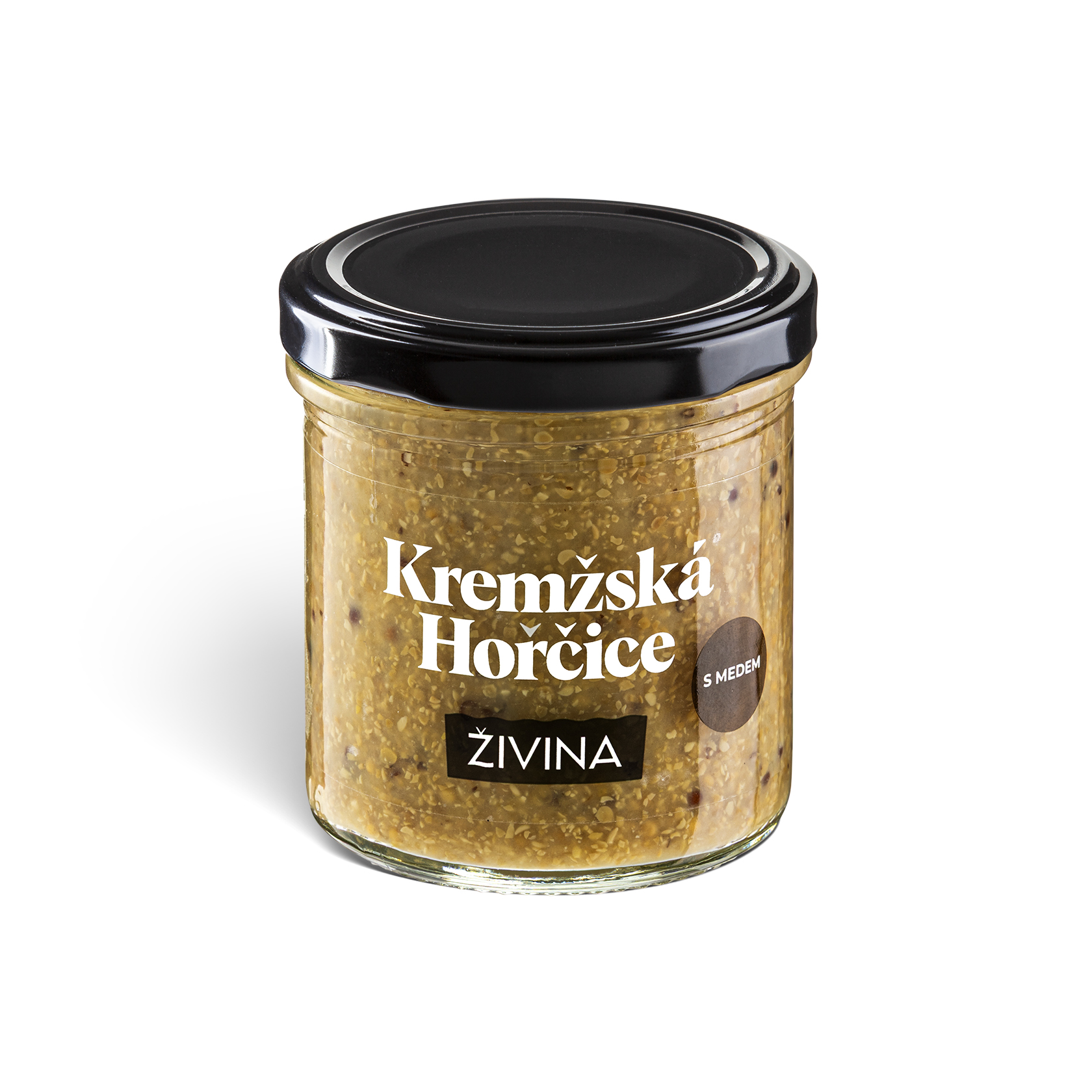 Kremžská hořčice s medem z celých hořčičných semínek 150 g