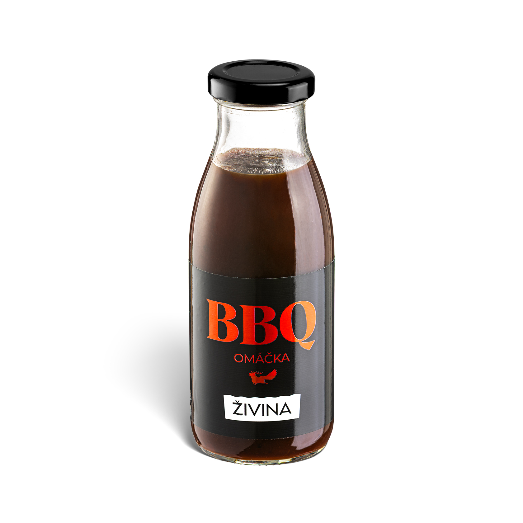 BBQ omáčka Červený jelen na grilování s kouřovou chutí 270 g