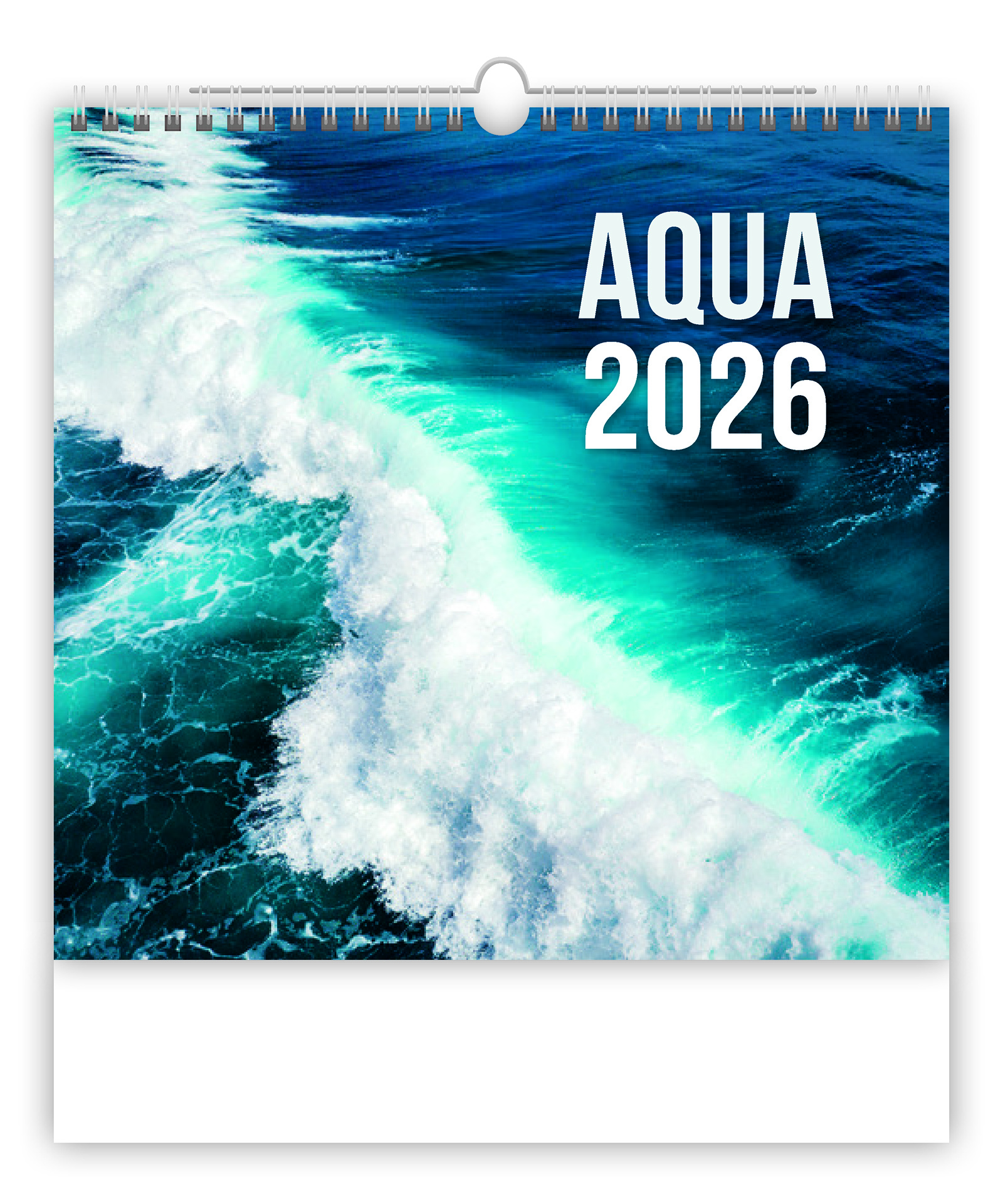 Nástěnný kalendář Aqua 2026