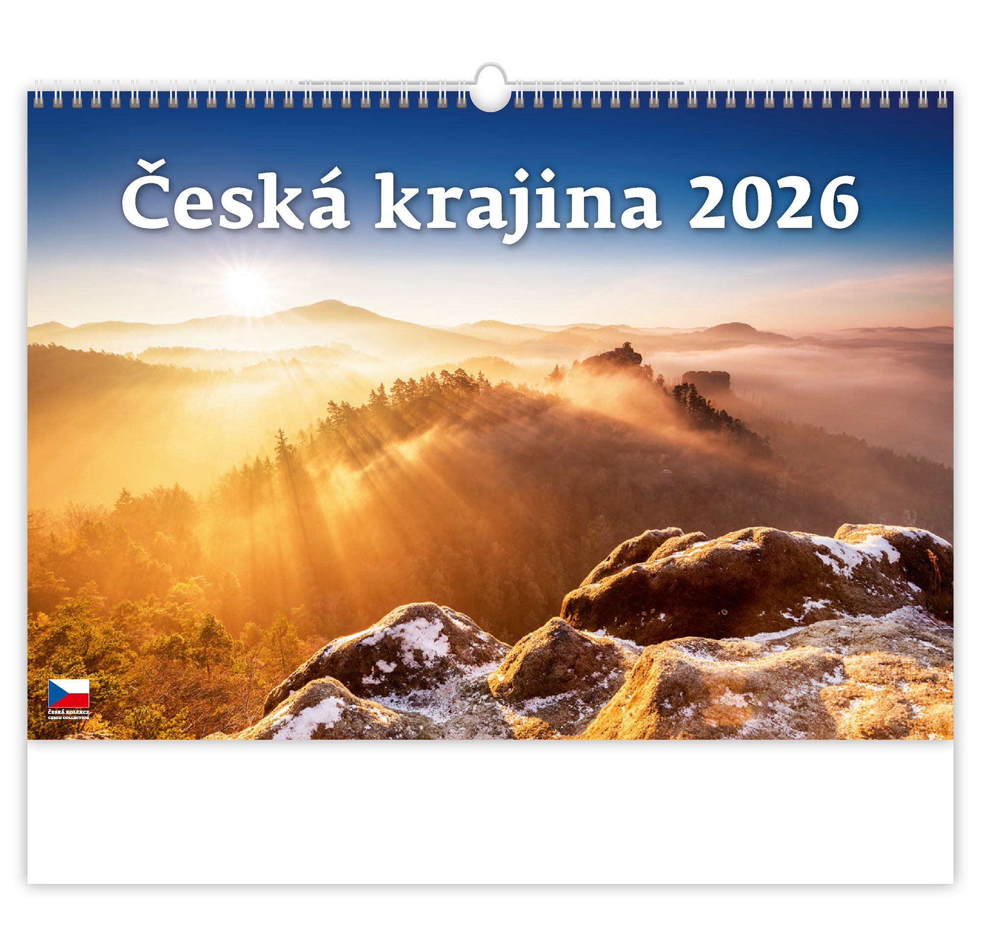 Nástěnný kalendář Česká krajina 2026