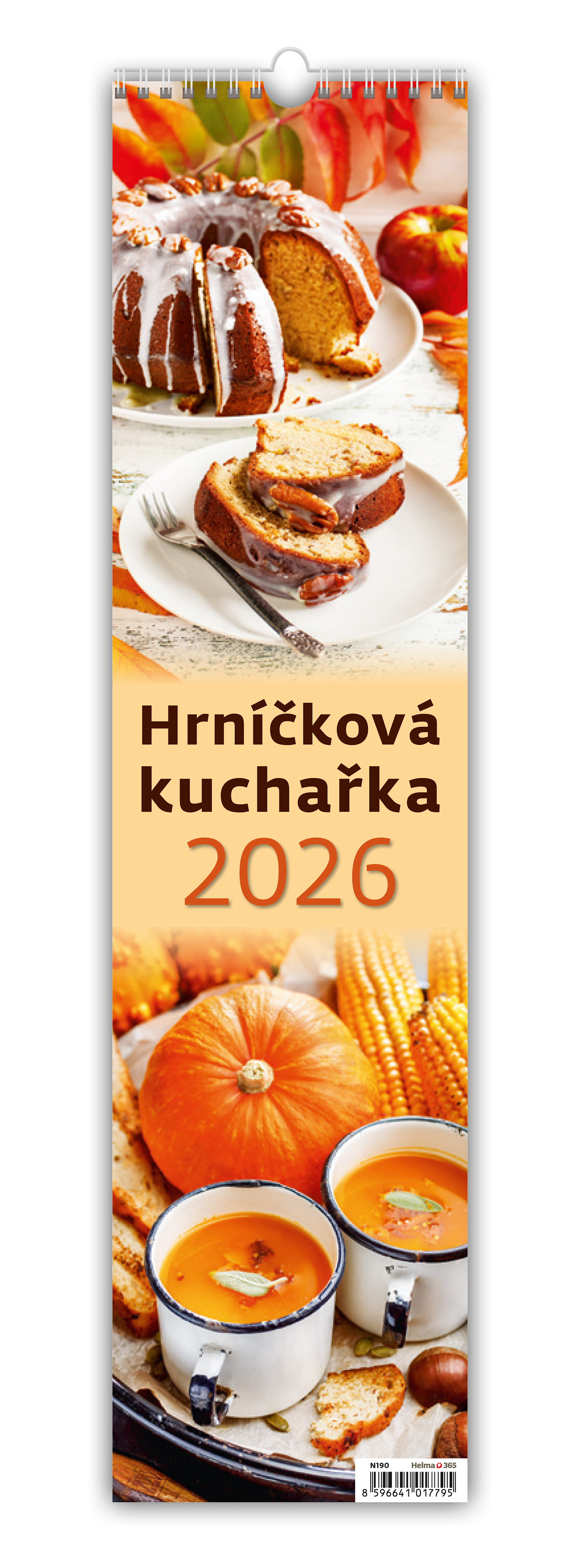 Nástěnný kalendář Hrníčková kuchařka 2026 - vázanka