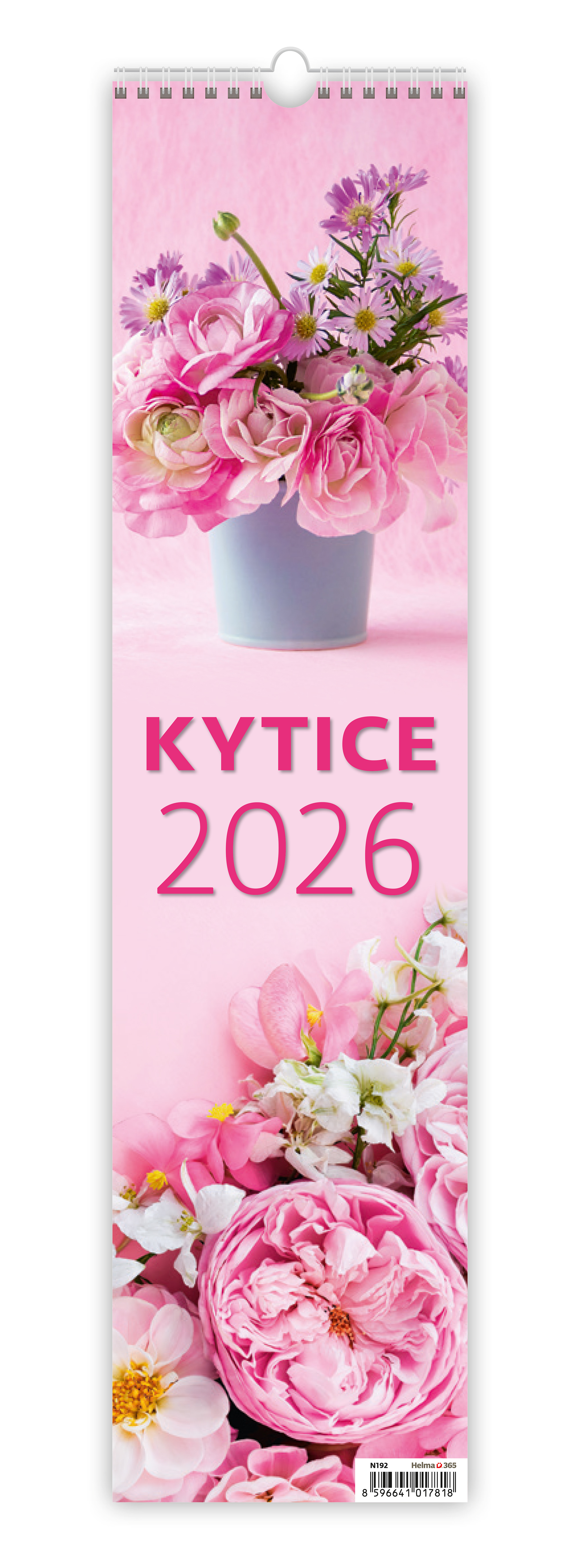 Nástěnný kalendář Kytice 2026 - vázanka