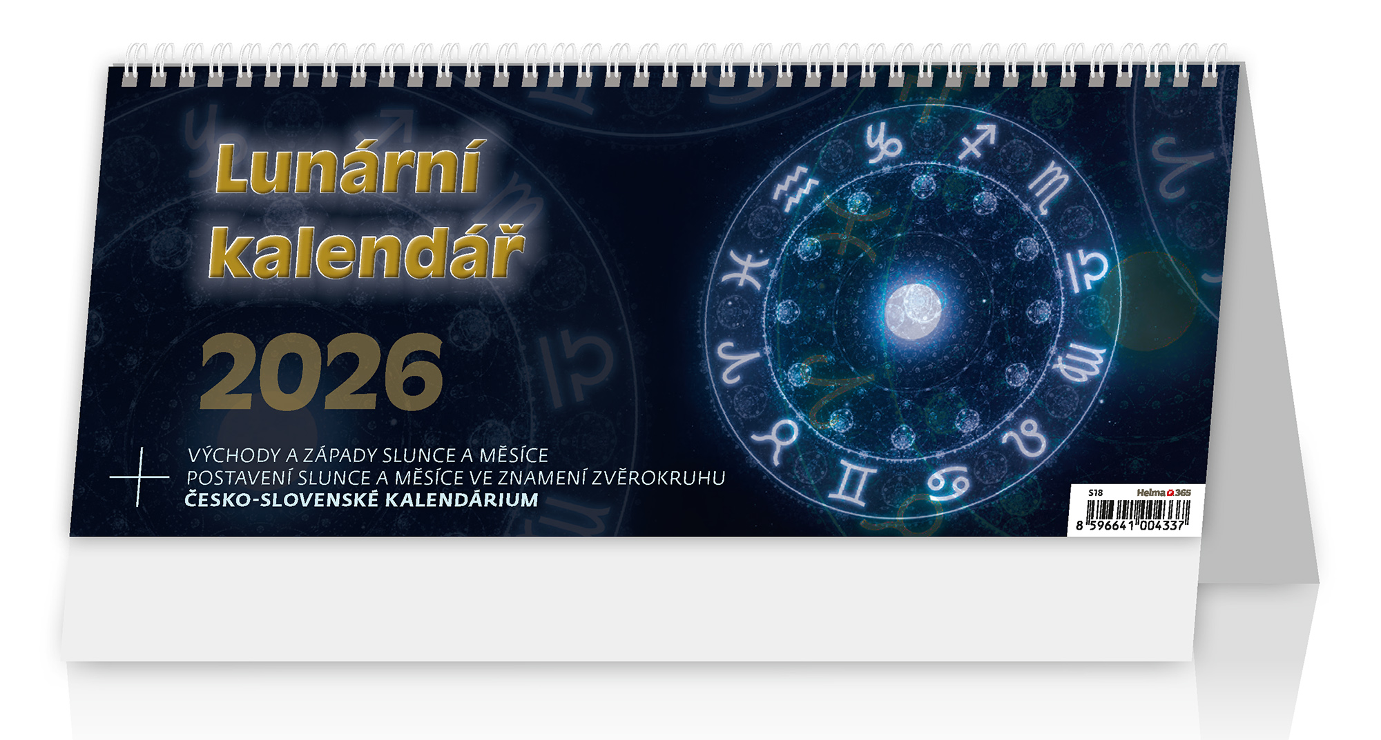 Stolní kalendář Lunární kalendář 2026 | inetprint.cz