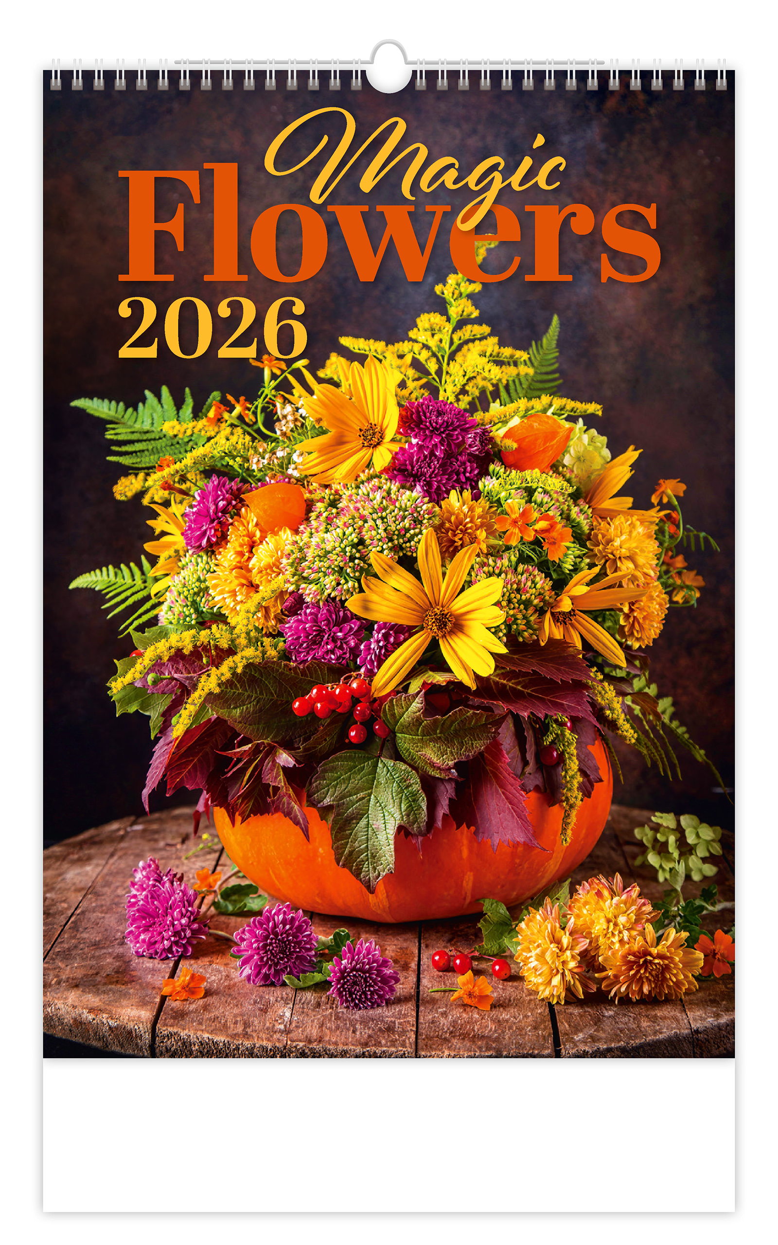 Nástěnný kalendář Magic Flowers 2026