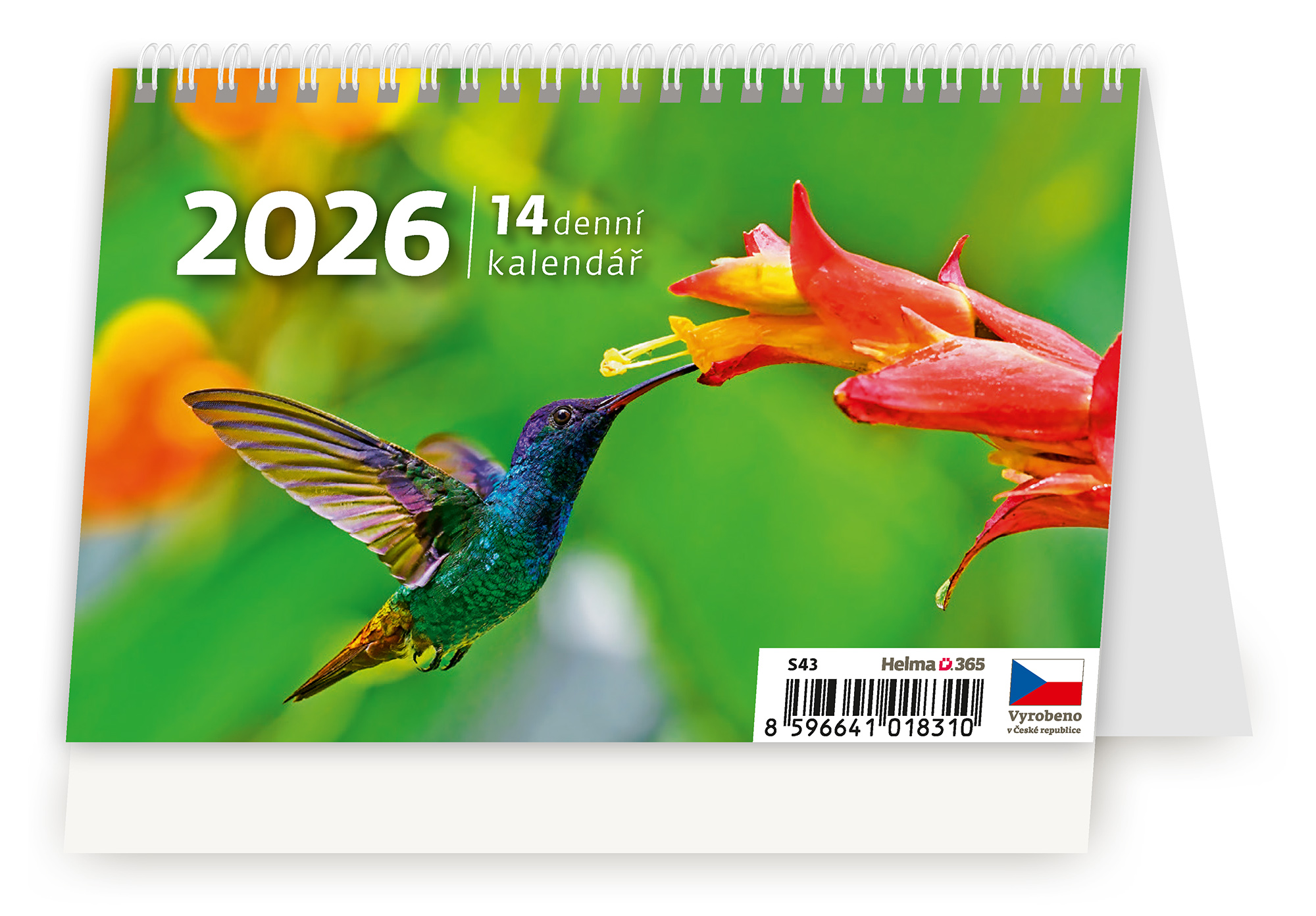 Stolní plánovací kalendář MINI 14denní 2026 Stolní plánovací kalendář MINI 14denní 2026