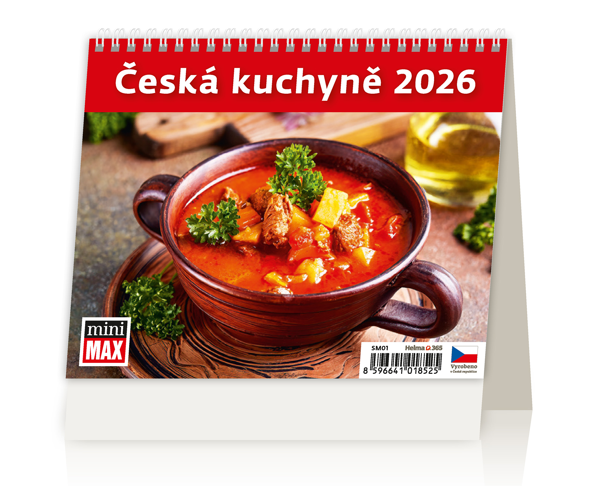 Stolní kalendář Česká kuchyně 2026