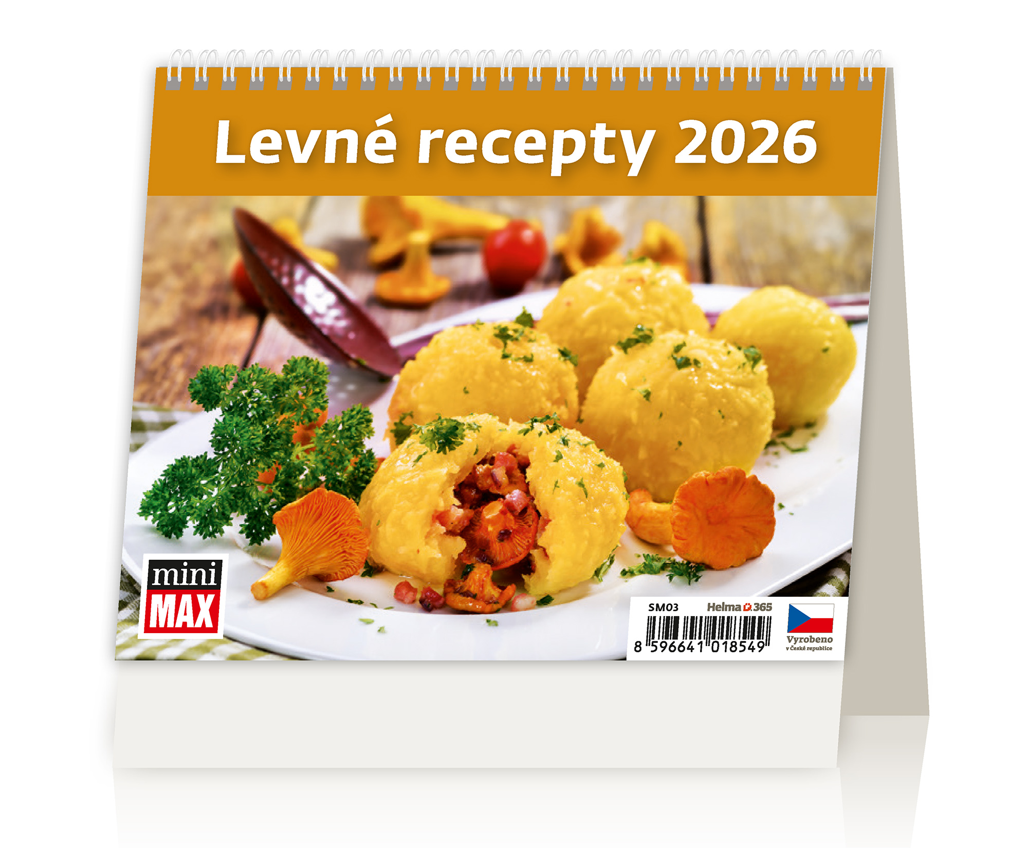 Stolní kalendář Levné recepty 2026