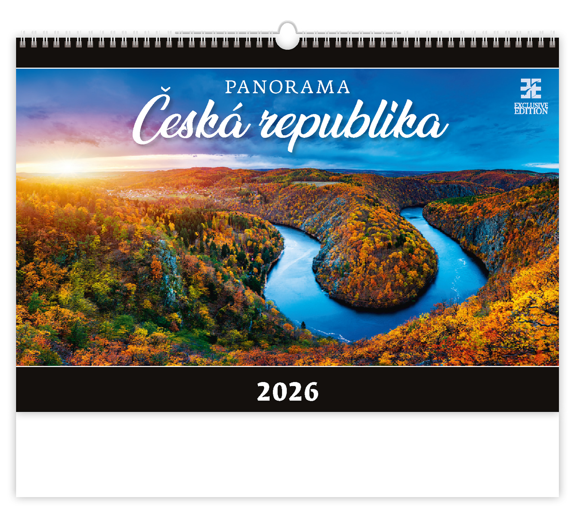 Nástěnný kalendář Panorama - Česká republika 2026
