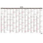 Plánovací roční mapa 2026, A1 - bezobrázková Plánovací roční mapa 2026, A1 - bezobrázková