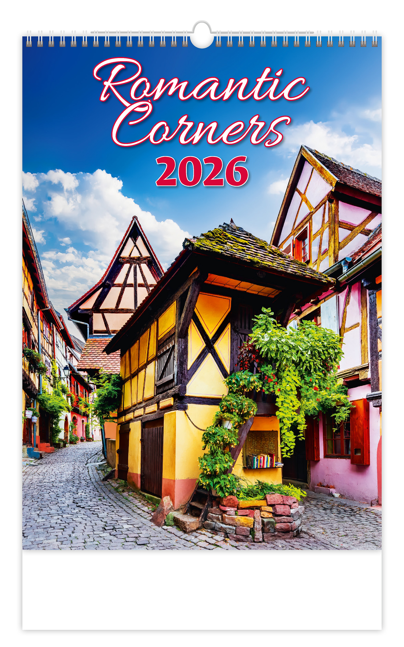 Nástěnný kalendář Romantic Corners 2026 Nástěnný kalendář Romantic Corners 2026