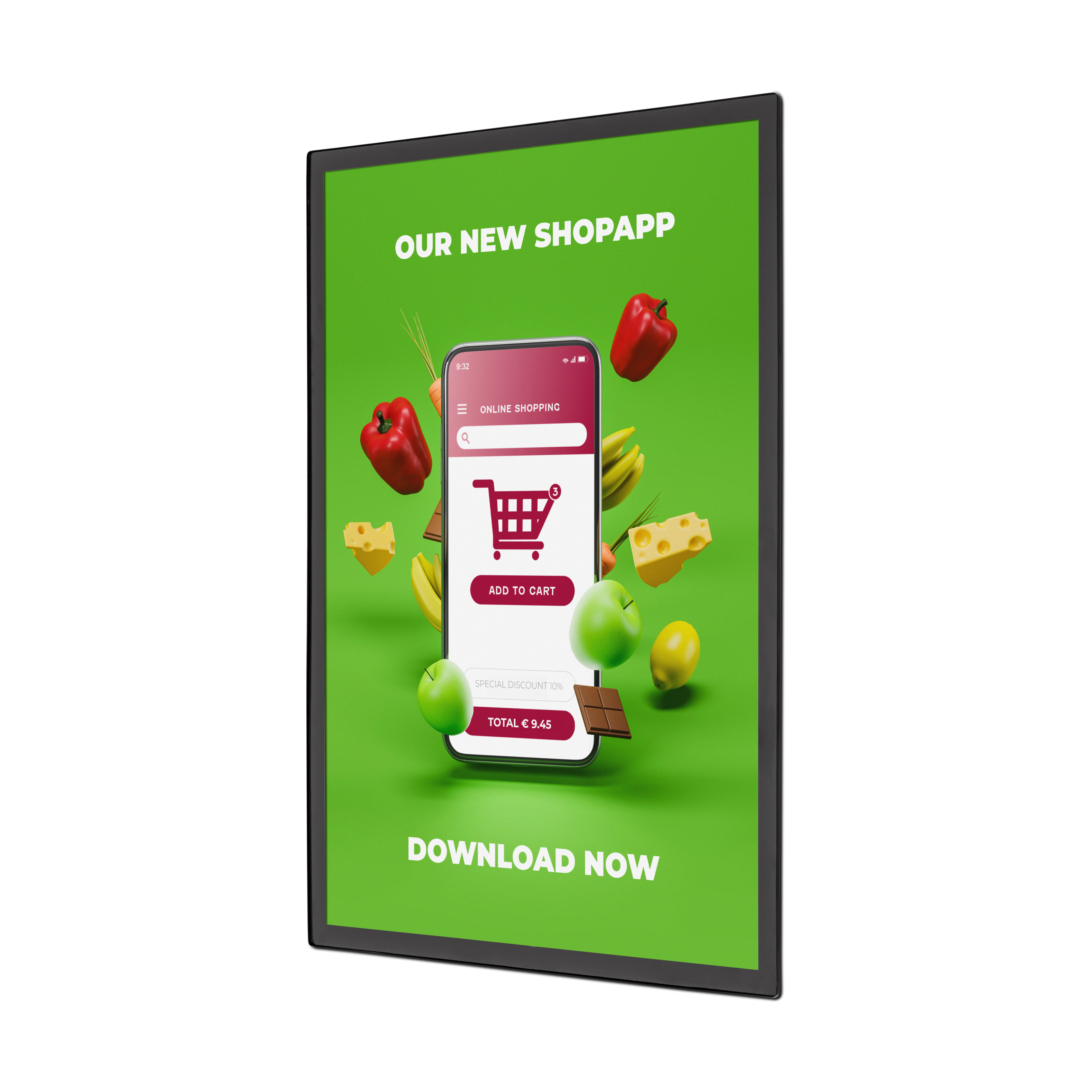 Magnetický plakátový rám Slim - A2 Magnetický plakátový rám Slim - A2