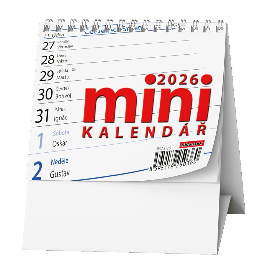 Stolní kalendář MINI Stolní kalendář MINI