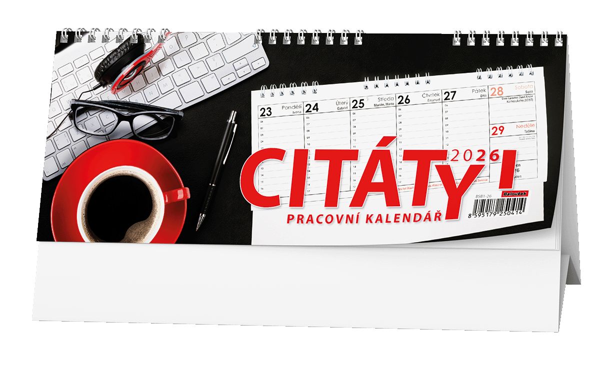 Stolní pracovní kalendář CITÁTY I