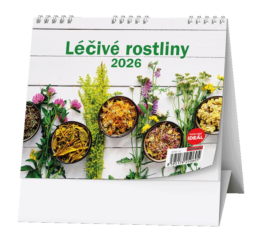 Stolní kalendář IDEÁL - Léčivé rostliny Stolní kalendář IDEÁL - Léčivé rostliny