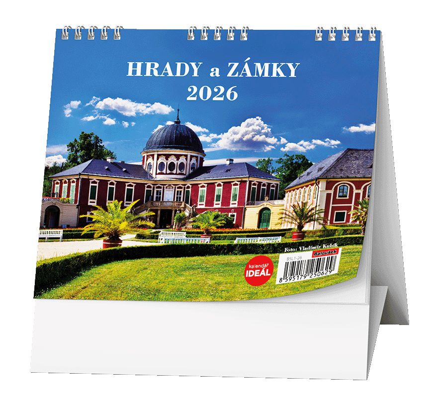 Stolní kalendář IDEÁL - Hrady a zámky Stolní kalendář IDEÁL - Hrady a zámky