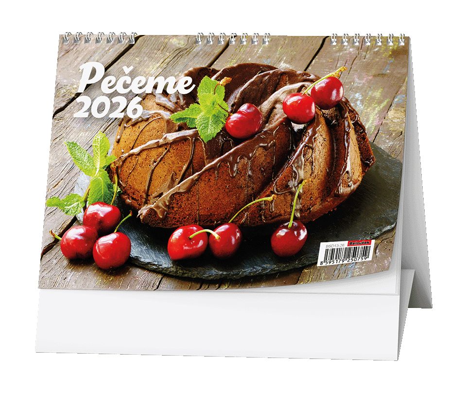 Stolní kalendář Pečeme!