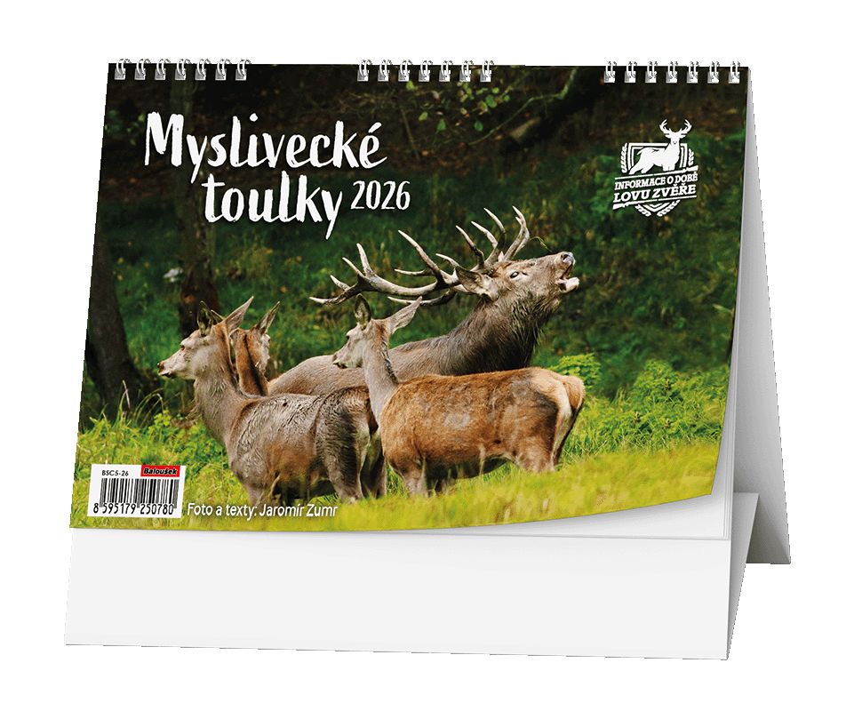 Stolní kalendář Myslivecké toulky