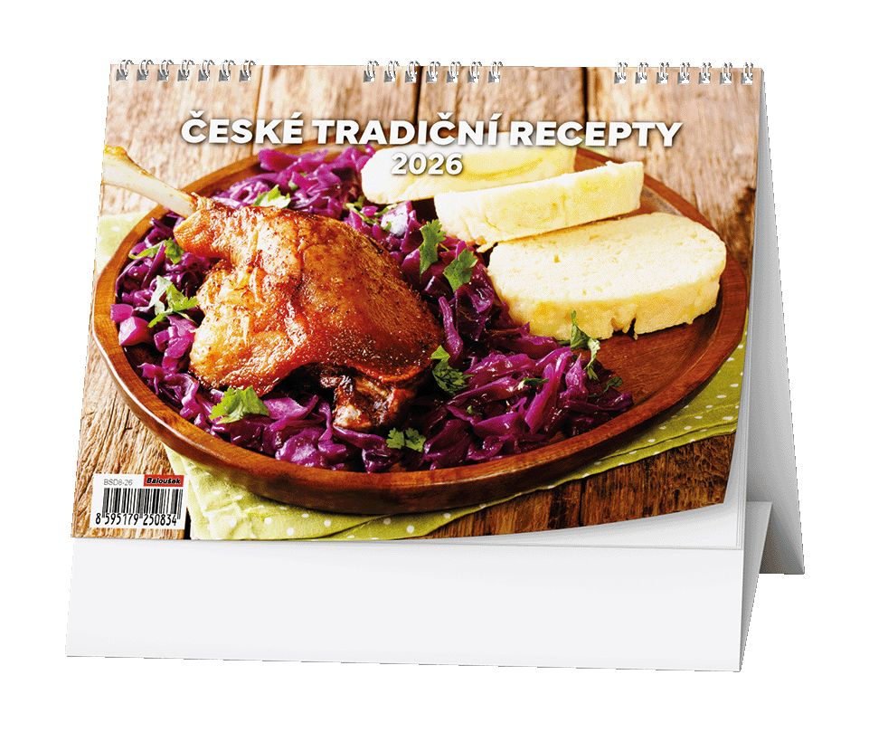 Stolní kalendář České tradiční recepty Stolní kalendář České tradiční recepty