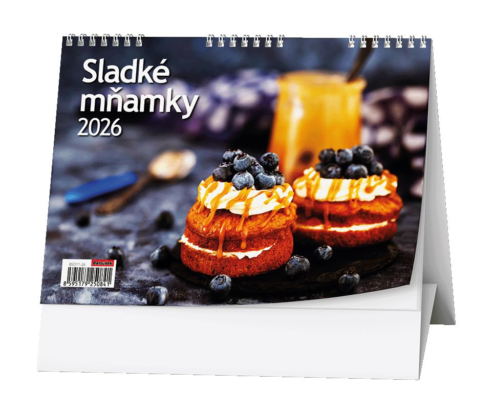 Stolní kalendář Sladké mňamky
