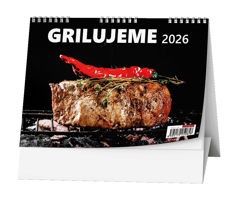Stolní kalendář Grilujeme