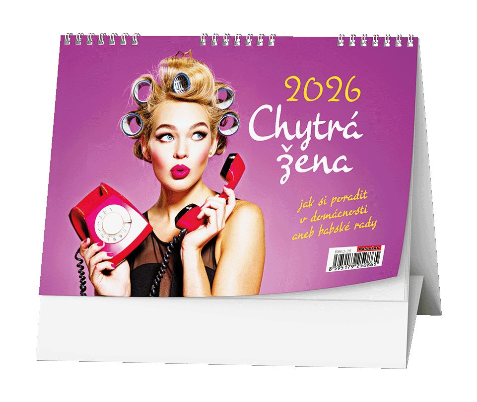 Stolní kalendář Chytrá žena