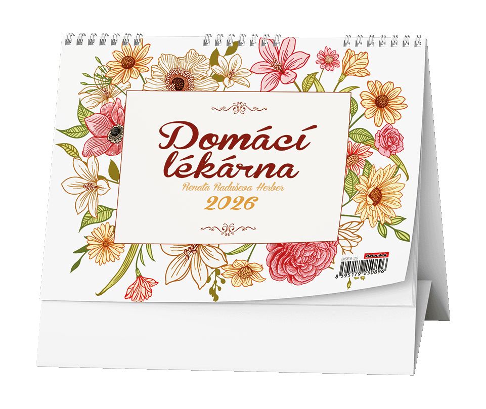 Stolní kalendář Domácí lékárna (Renata Raduševa Herber) Stolní kalendář Domácí lékárna (Renata Raduševa Herber)