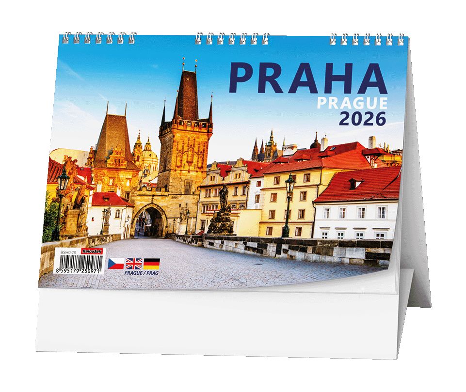 Stolní kalendář Praha