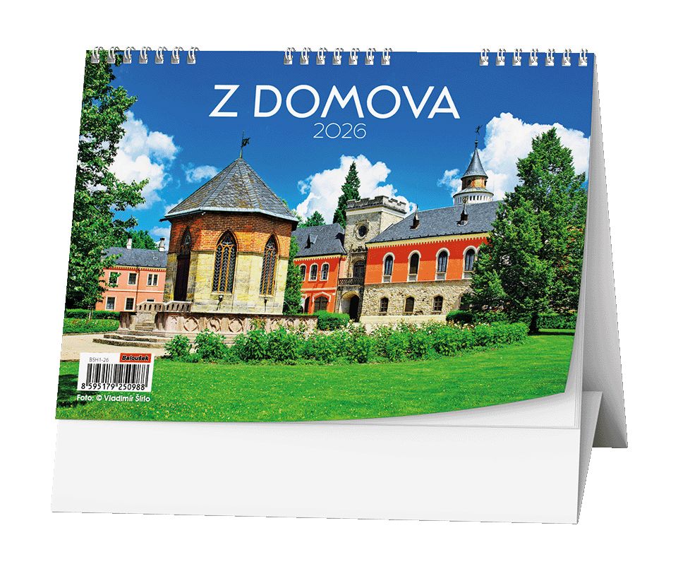 Stolní kalendář Z domova