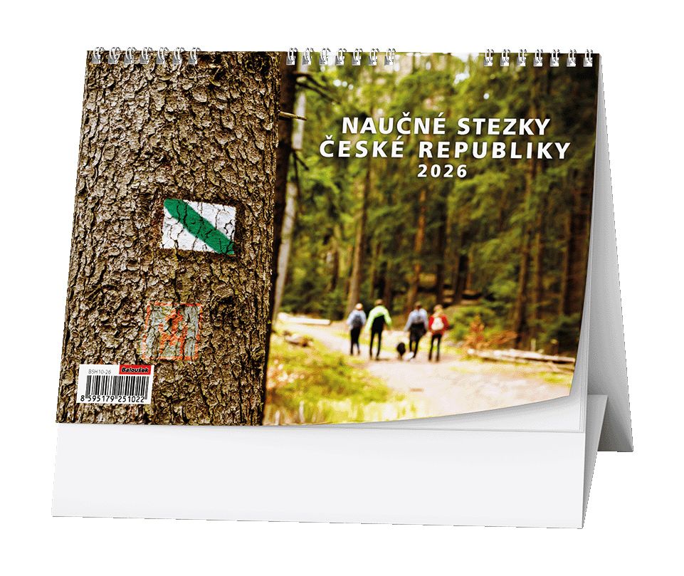 Stolní kalendář Naučné stezky ČR