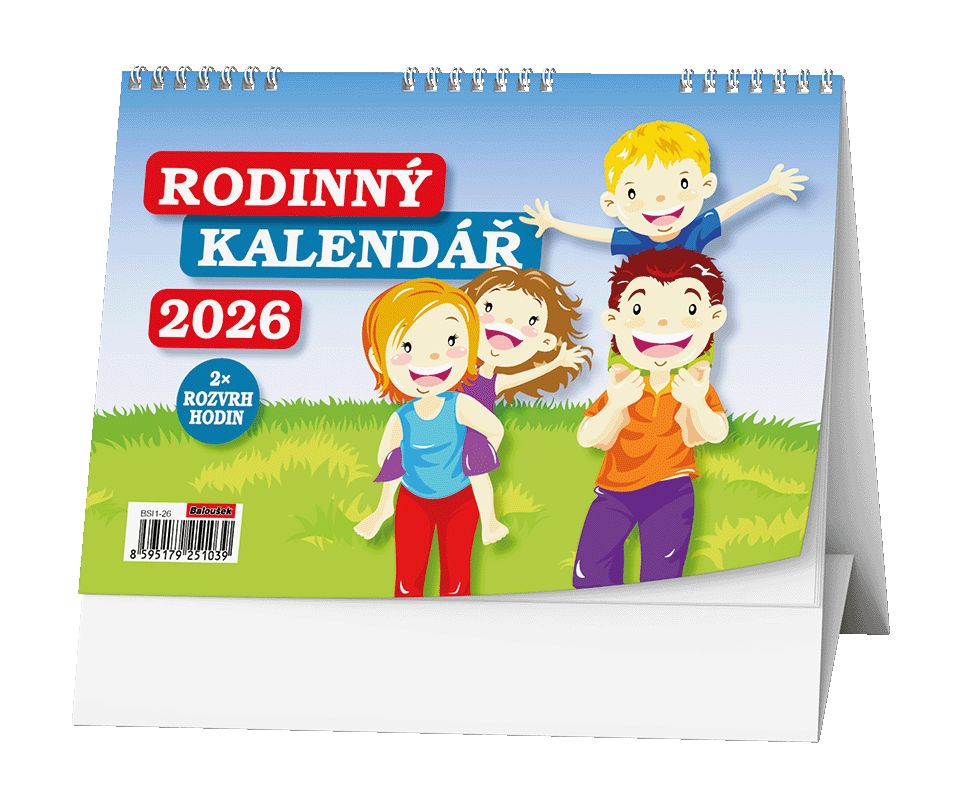 Stolní kalendář Rodinný