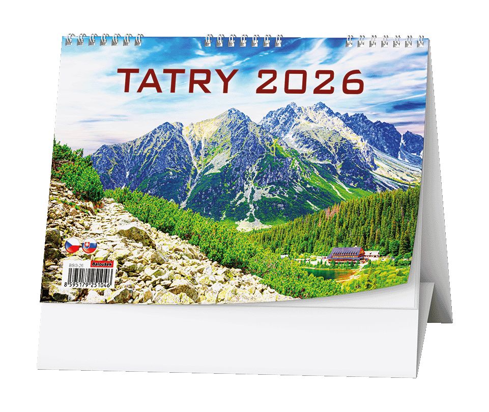 Stolní kalendář Tatry