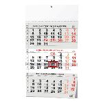 Nástěnný kalendář Tříměsíční s mezinárodními svátky - černý Nástěnný kalendář Tříměsíční s mezinárodními svátky - černý