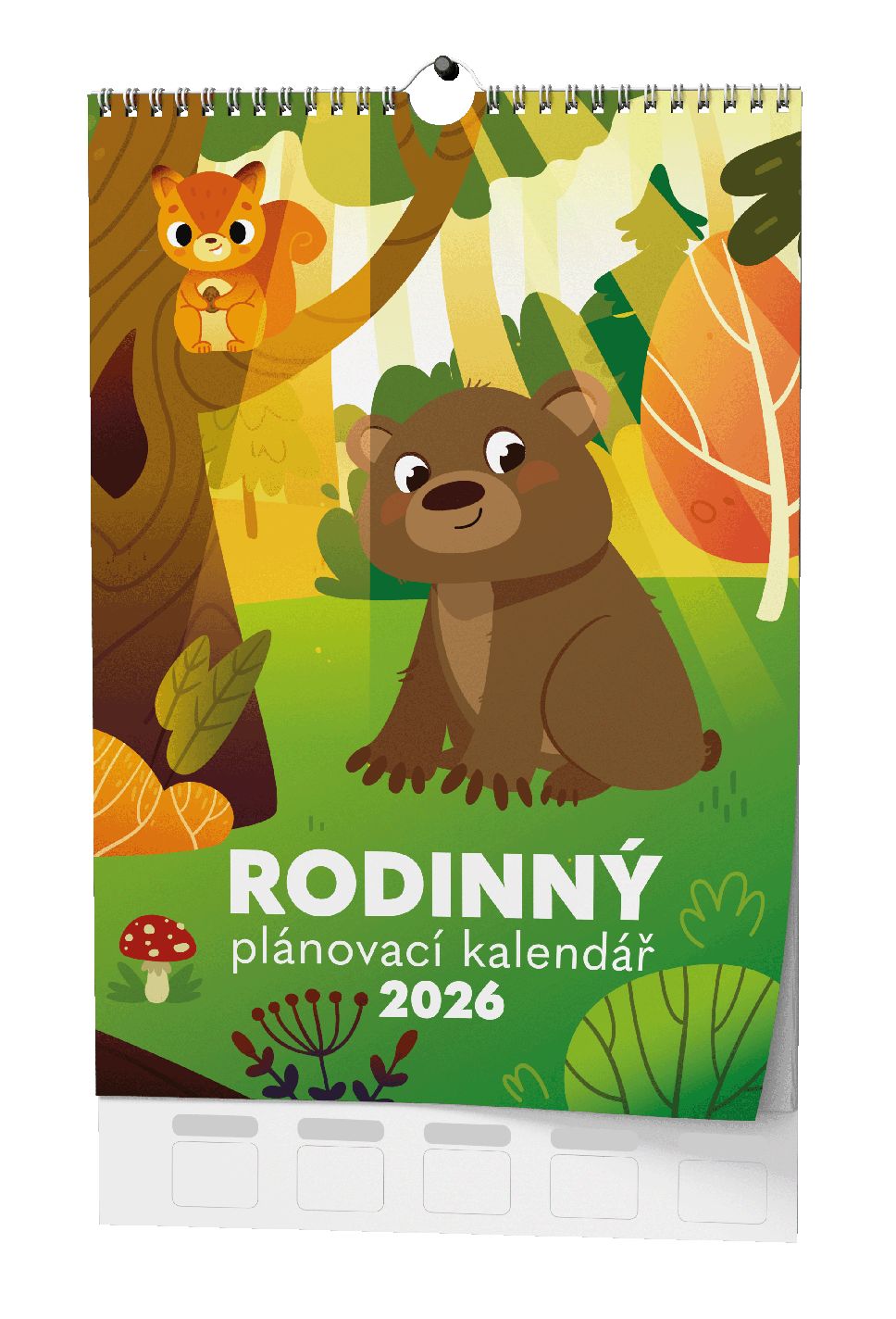 Nástěnný kalendář Rodinný plánovací Nástěnný kalendář Rodinný plánovací