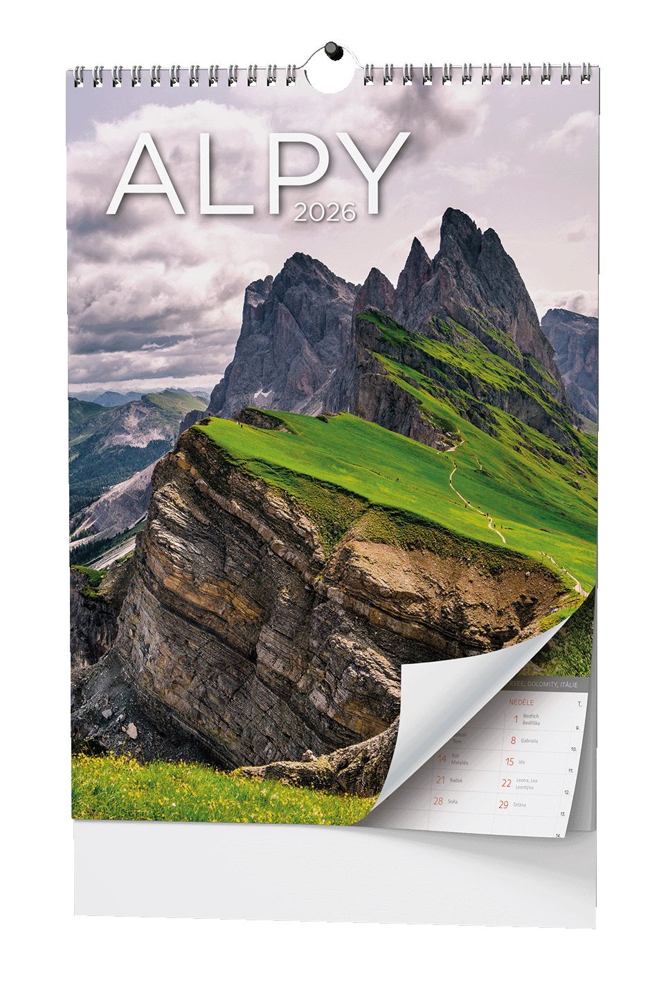 Nástěnný kalendář Alpy Nástěnný kalendář Alpy
