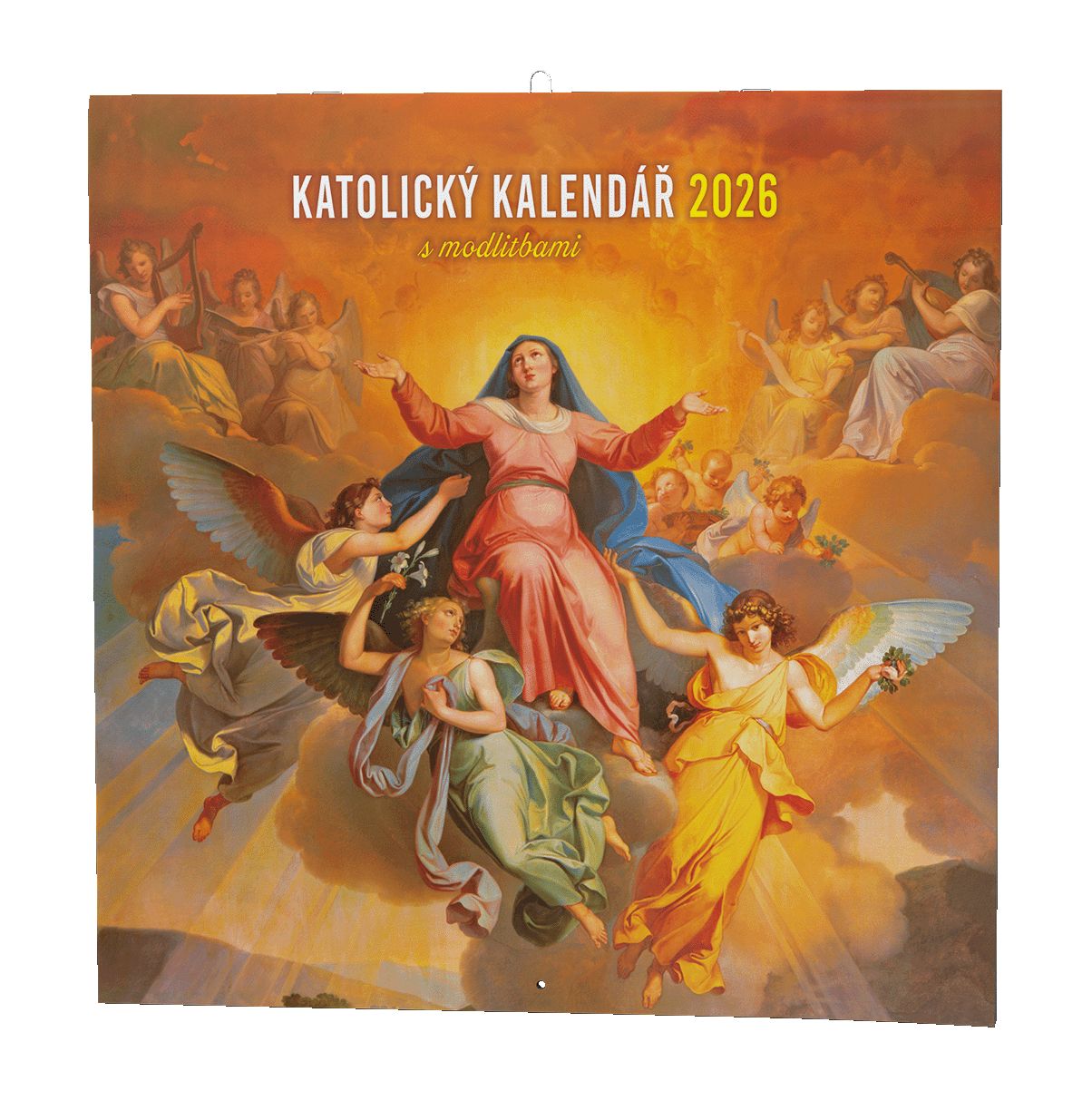 Nástěnný kalendář Katolický (s modlitbami)