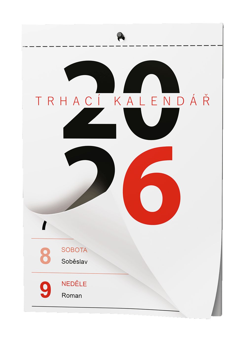 Nástěnný kalendář Trhací - A5 Nástěnný kalendář Trhací - A5