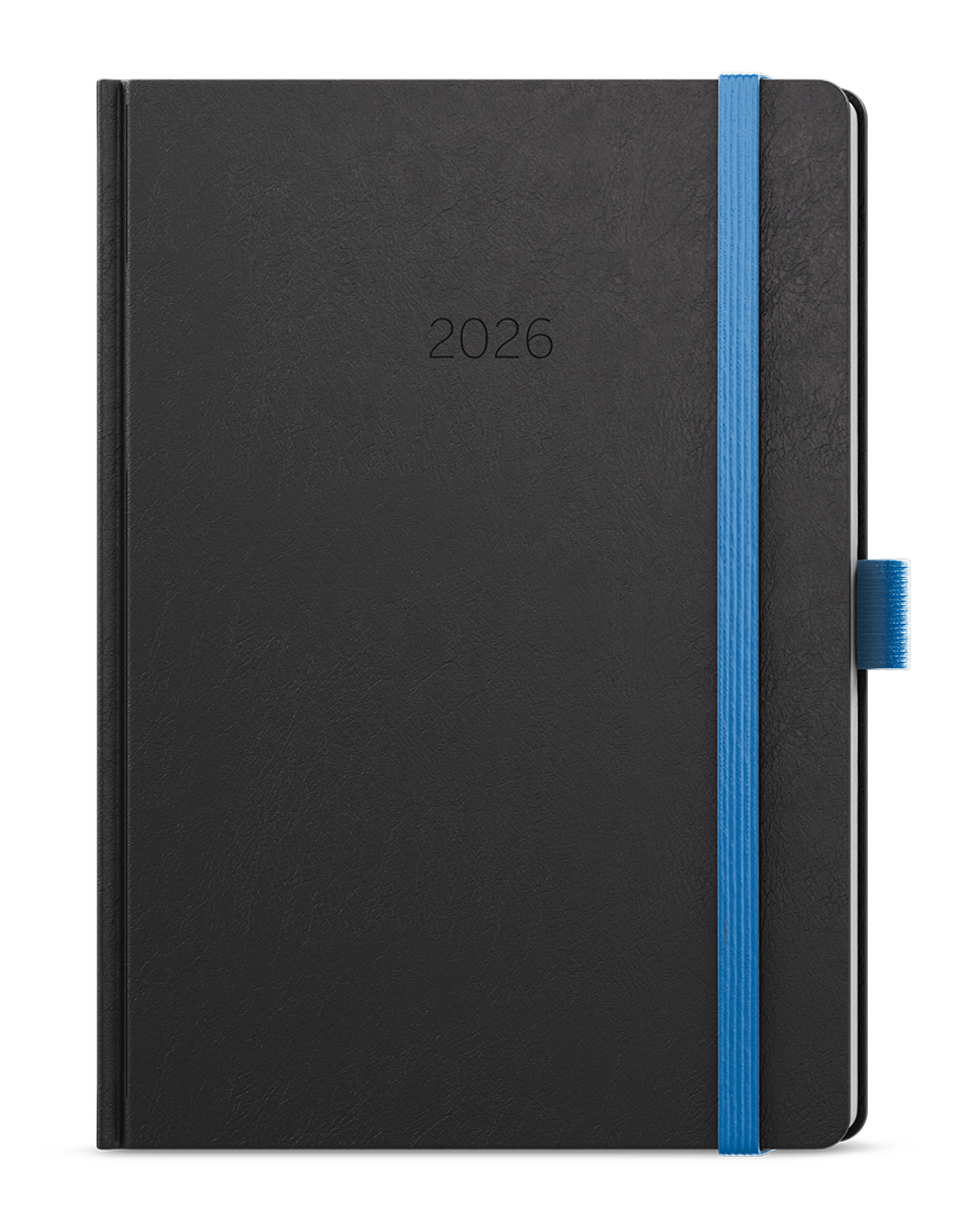 Týdenní diář Oskar Nora, A5 - modrá Týdenní diář Oskar Nora, A5 - modrá